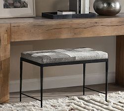 Veka Hair-On-Hide Bench (28&quot;)