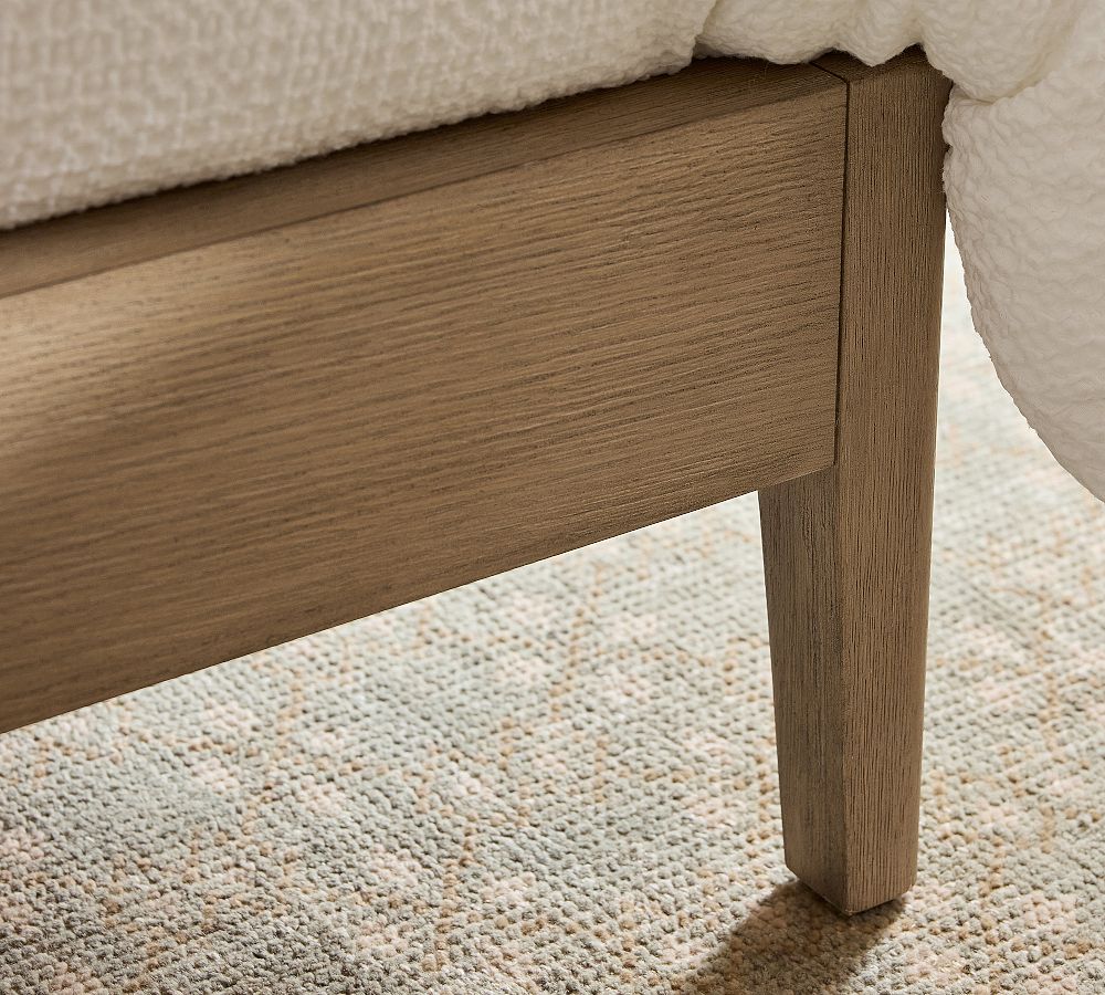 Layton Upholstered Rounded Ledge Bed | Stylish & Durable
