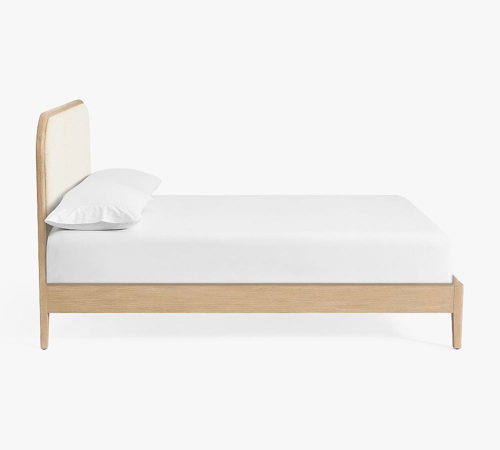 Layton Upholstered Rounded Ledge Bed | Stylish & Durable