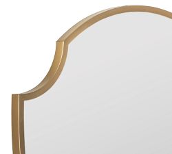 Tryon Gold Metal Wall Mirror