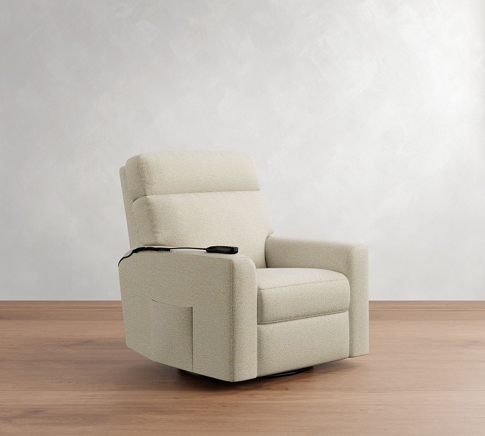Parker Power Swivel Glider Recliner with Massage &amp; Heat