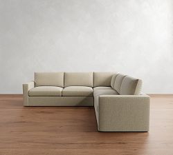 Westwood Square Arm 3-Piece L-Shaped Sectional (117&quot;)