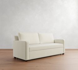 Cameron Modern Square Arm Trundle Sleeper Sofa (87&quot;)