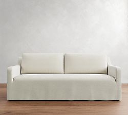 Maxine Slipcovered Sofa (56&quot;&ndash;80&quot;)