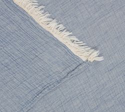Turkish Cotton Fringe Throw