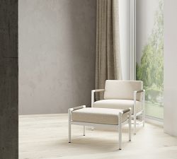 Halen Metal Outdoor Lounge Club Chair