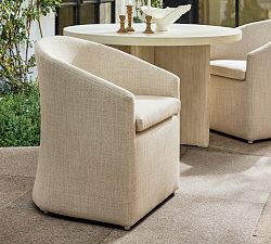 Baldwin Upholstered Outdoor Dining Armchair