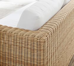 Build Your Own - Huntington Wicker Square Arm Outdoor Sectional Components