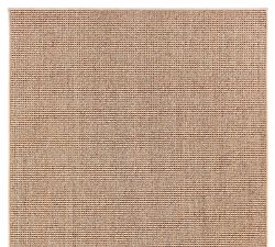 Custom Boucle Serged Sisal  Rug