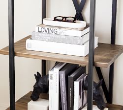 Houston Narrow Etagere Bookcase (26&quot;)