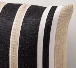Open Box: Sunbrella&#0174; Ziva Striped Indoor/Outdoor Pillow