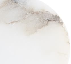 Zoe Alabaster Table Lamp (19&quot;-24&quot;)