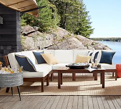 Chatham Mahogany 6-Piece Armless Sectional