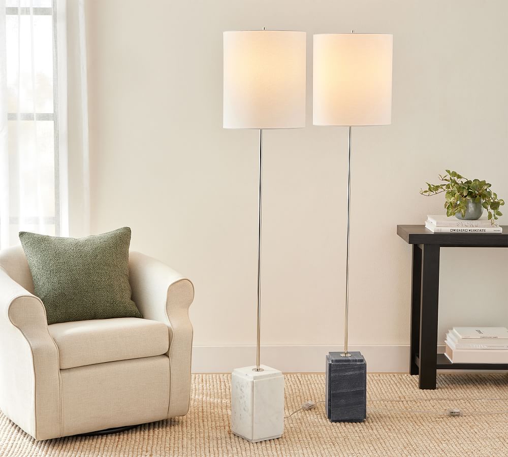 Amara Marble Floor Lamp (57&quot;)