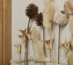 Dried Woven Botanical Shadow Box