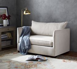 Luna Twin Sleeper Sofa with Memory Foam Mattress (54&quot;)