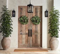 Caleb Outdoor Metal Lantern Sconce (20&quot;)