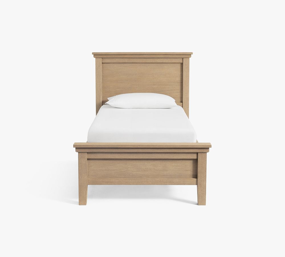 Farmhouse Platform Bed - Wooden Beds | Pottery Barn