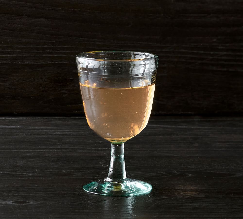 Jax Handcrafted Recycled Glass Goblets - Set of 4