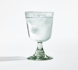 Jax Handcrafted Recycled Glass Goblets - Set of 4