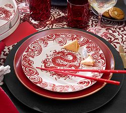 Lunar New Year Salad Plates - Set of 4