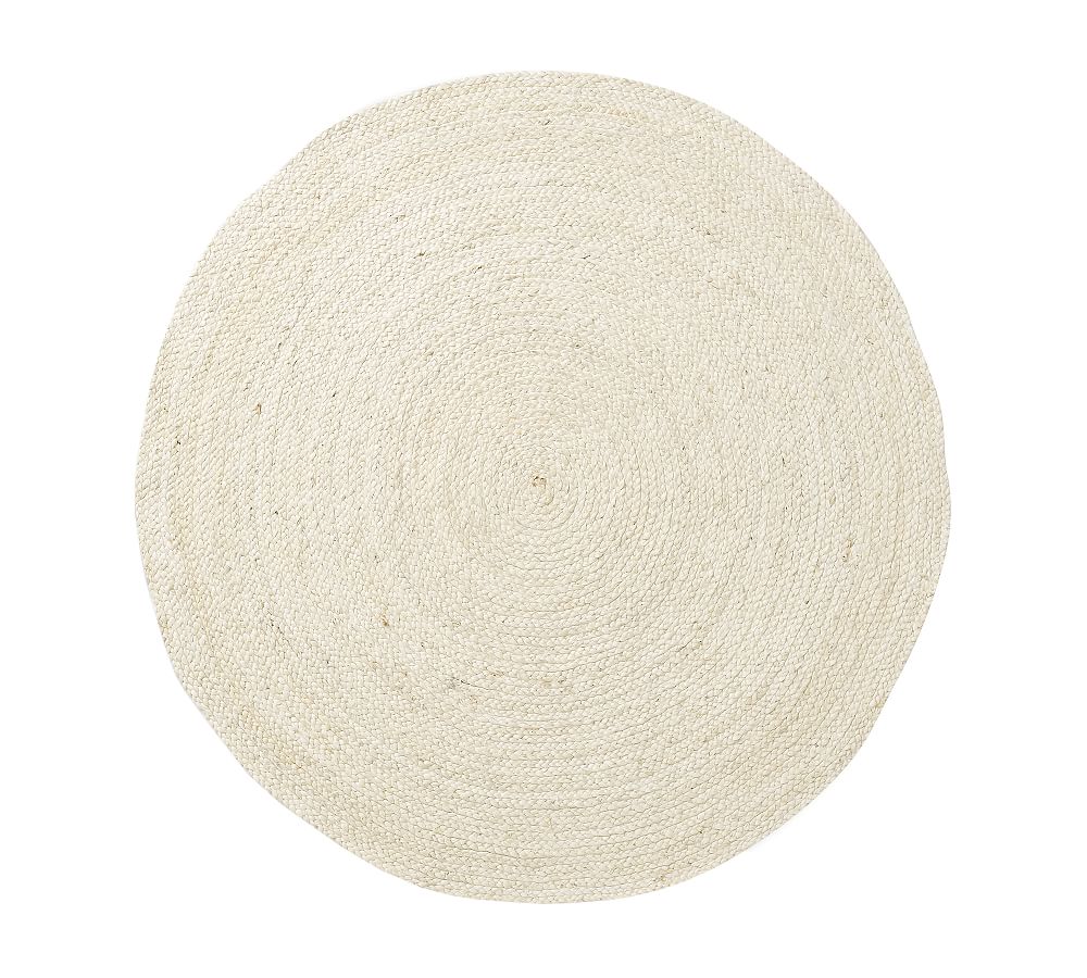 Round Braided Jute Rug