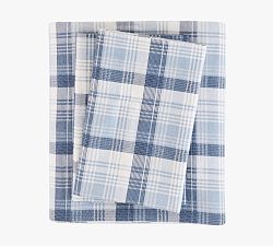 Open Box: Allesi Plaid Flannel Sheet Set