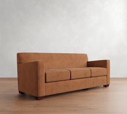 Ashby Leather Sleeper Sofa (83&quot;)