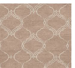 Custom Ryann Hand-Tufted Rug - Mauve