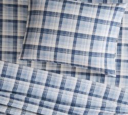 Open Box: Allesi Plaid Flannel Sheet Set
