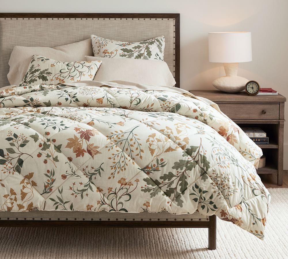 Open Box: Autumn Botanical Percale Comforter