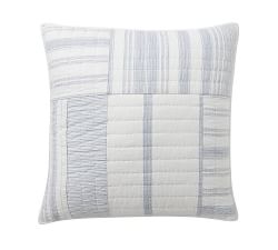 Hawthorn Handcrafted Patchwork Cotton Quilted Sham