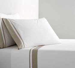 Parker Organic Percale Pillowcases - Set of 2