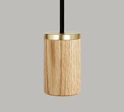 Tala Wood Pendant (4&quot;)