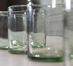 Claro Recycled Glass Drinkware - Set of 4
