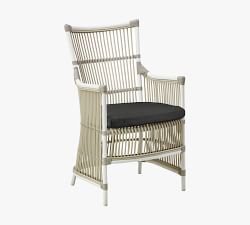 Davinci Alu-Rattan Outdoor Dining Armchair