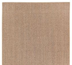 Custom Chevron Weave Sisal  Rug