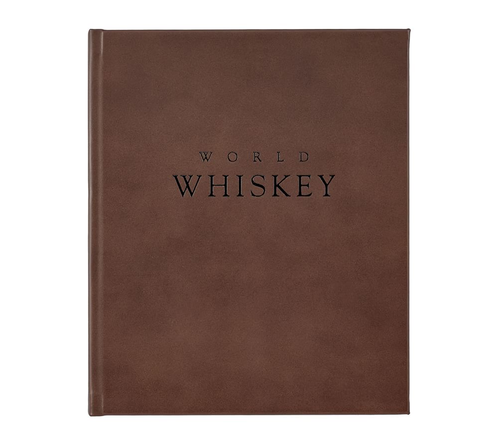 World Whiskey Leather-Bound Book