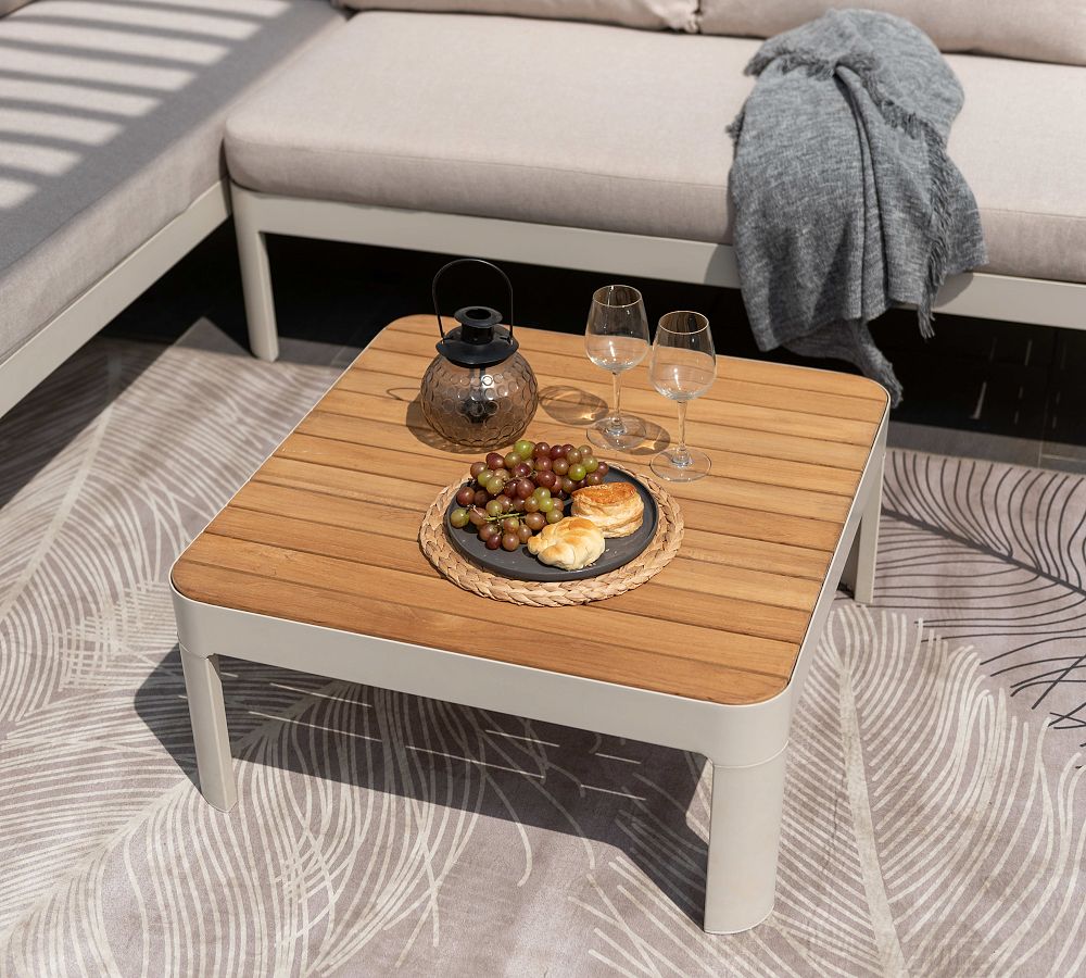 Chattanooga Teak Square Outdoor Coffee Table (28&quot;)