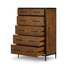 Juno Reclaimed Wood 6-Drawer Tall Dresser (36&quot;)