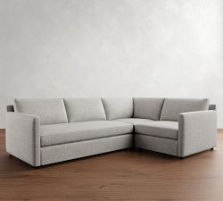 Pacifica Slim Arm 3-Piece Sectional (102&quot;&ndash;106&quot;)