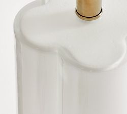 Bella Milk Glass Table Lamp (28&quot;)