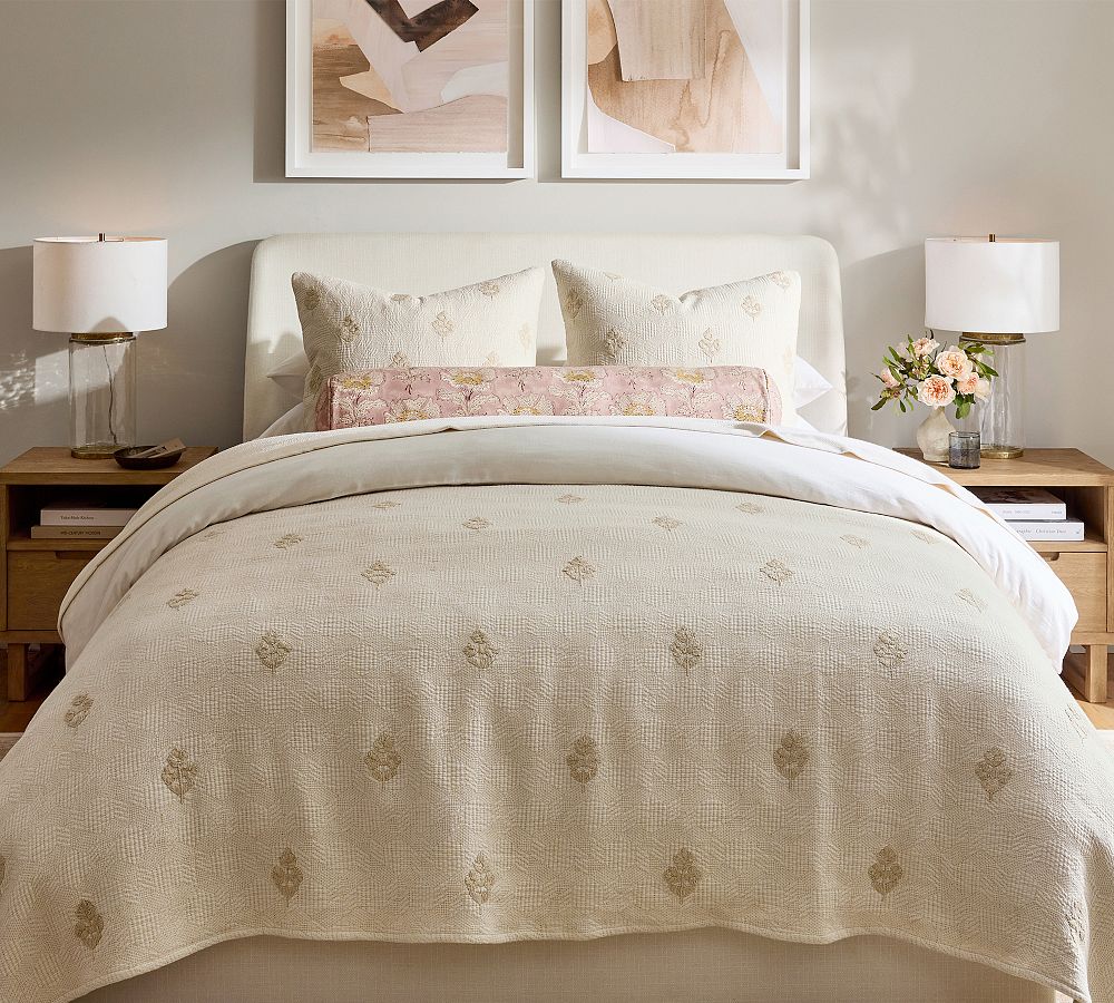 Natalie Embroidered Coverlet