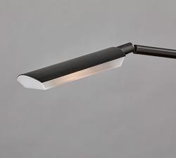 Post LED Marble Task Lamp (16&quot;)