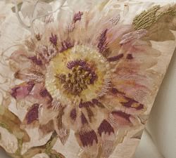 Autumnal Floral Lumbar Pillow