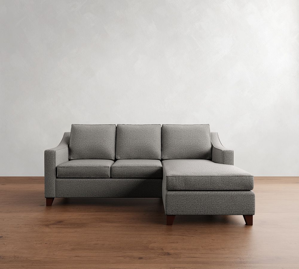 Cameron Slope Arm Chaise Sectional (96&quot;)