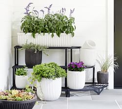 Lenox Modular Corner Plant Etagere Center