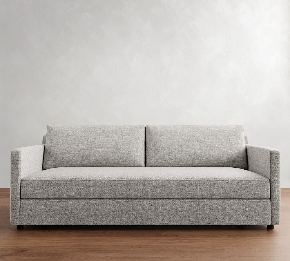 Pacifica Slim Arm Trundle Sleeper Sofa (82&quot;)