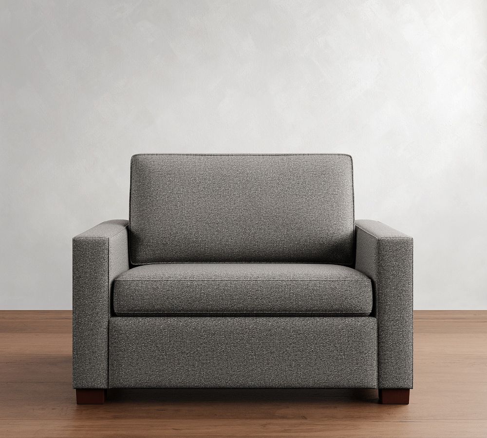 Cameron Square Arm Deluxe Twin Sleeper Sofa (53&quot;)