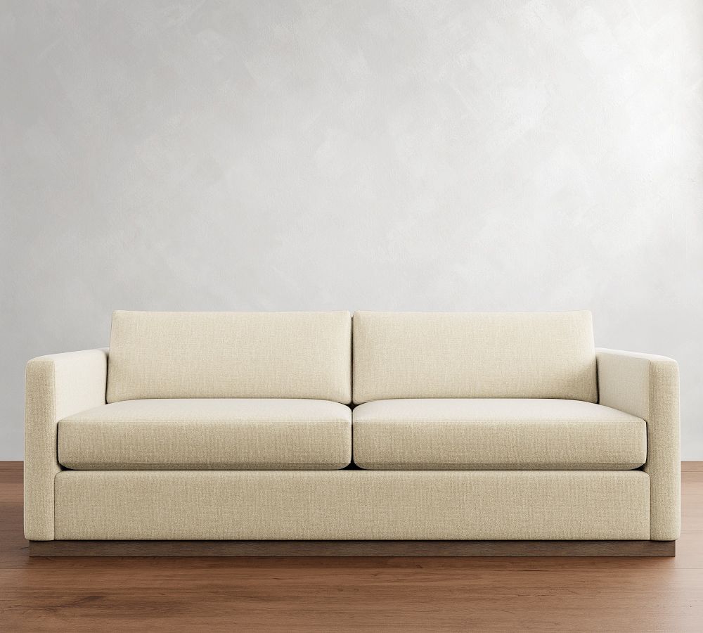 Carmel Slim Arm Wood Base Sofa (56&quot;&ndash;116&quot;)